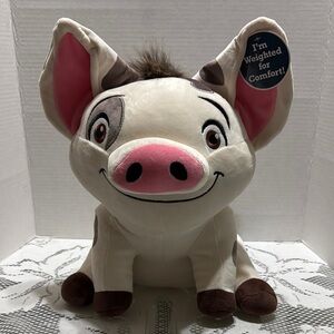 Disney Moana Pua 3lbs Weighted Pillow Plush Cuddle Comfort Buddy Pillow